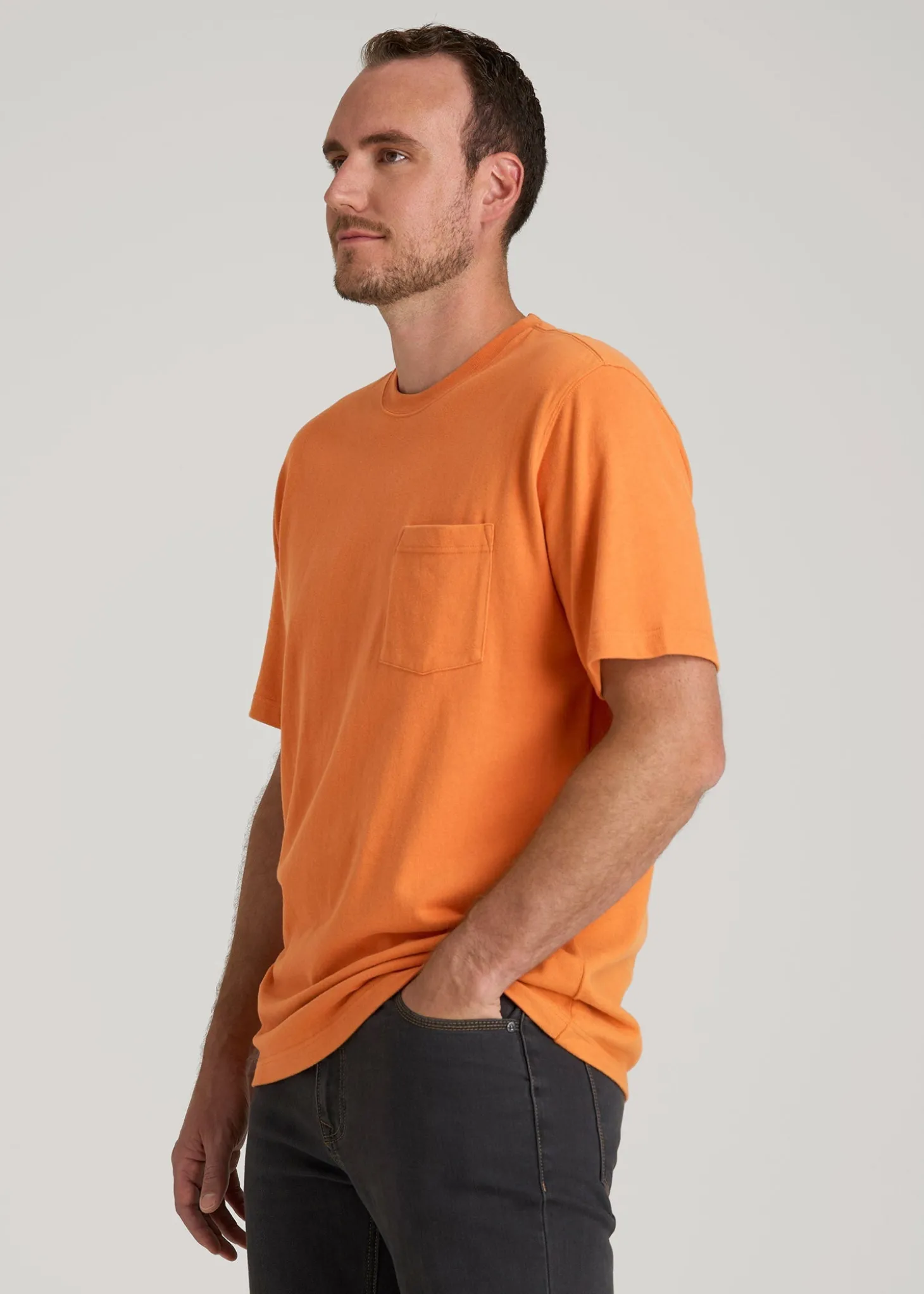 LJ&S Workwear Pocket T-Shirt for Tall Men