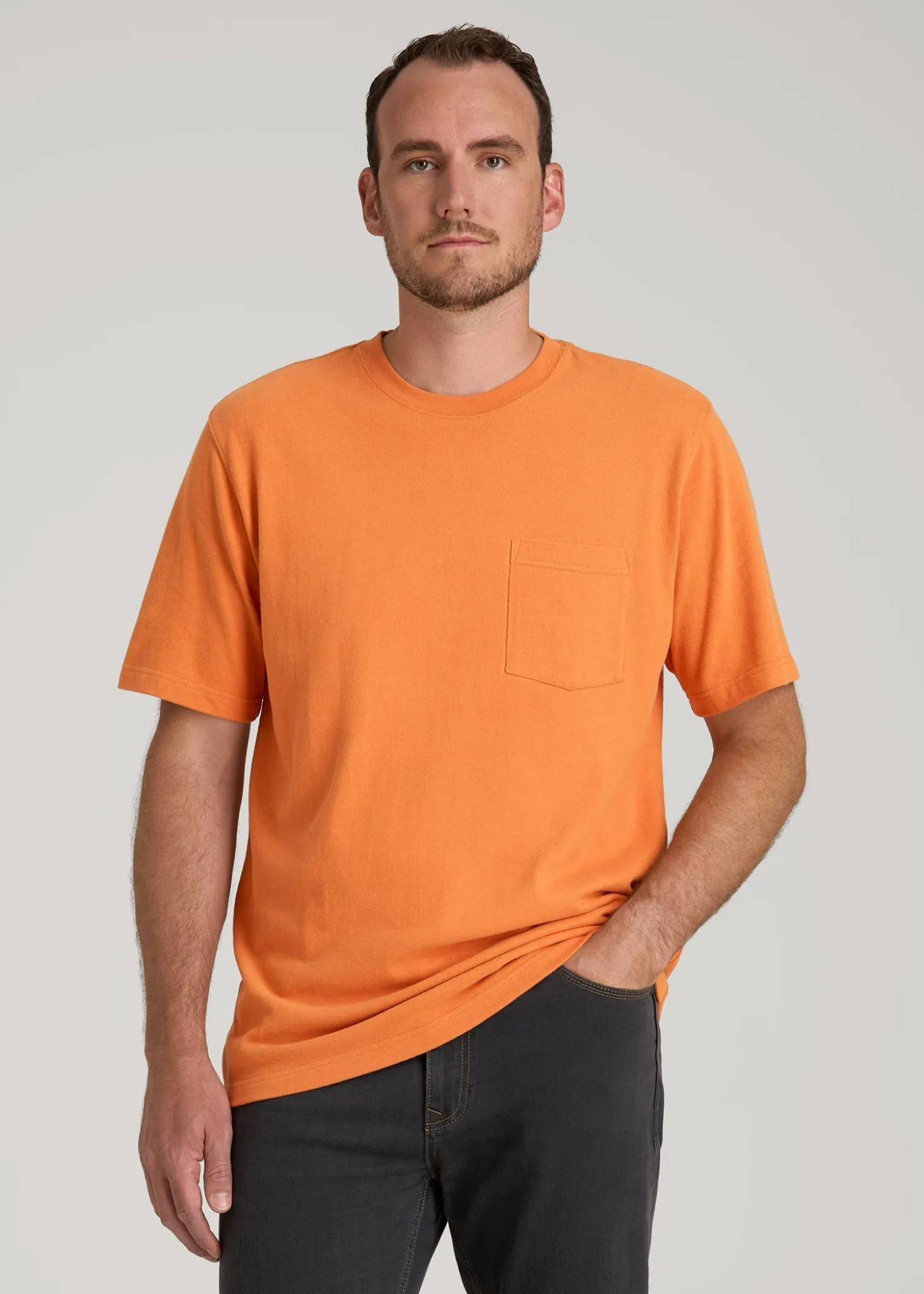 LJ&S Workwear Pocket T-Shirt for Tall Men