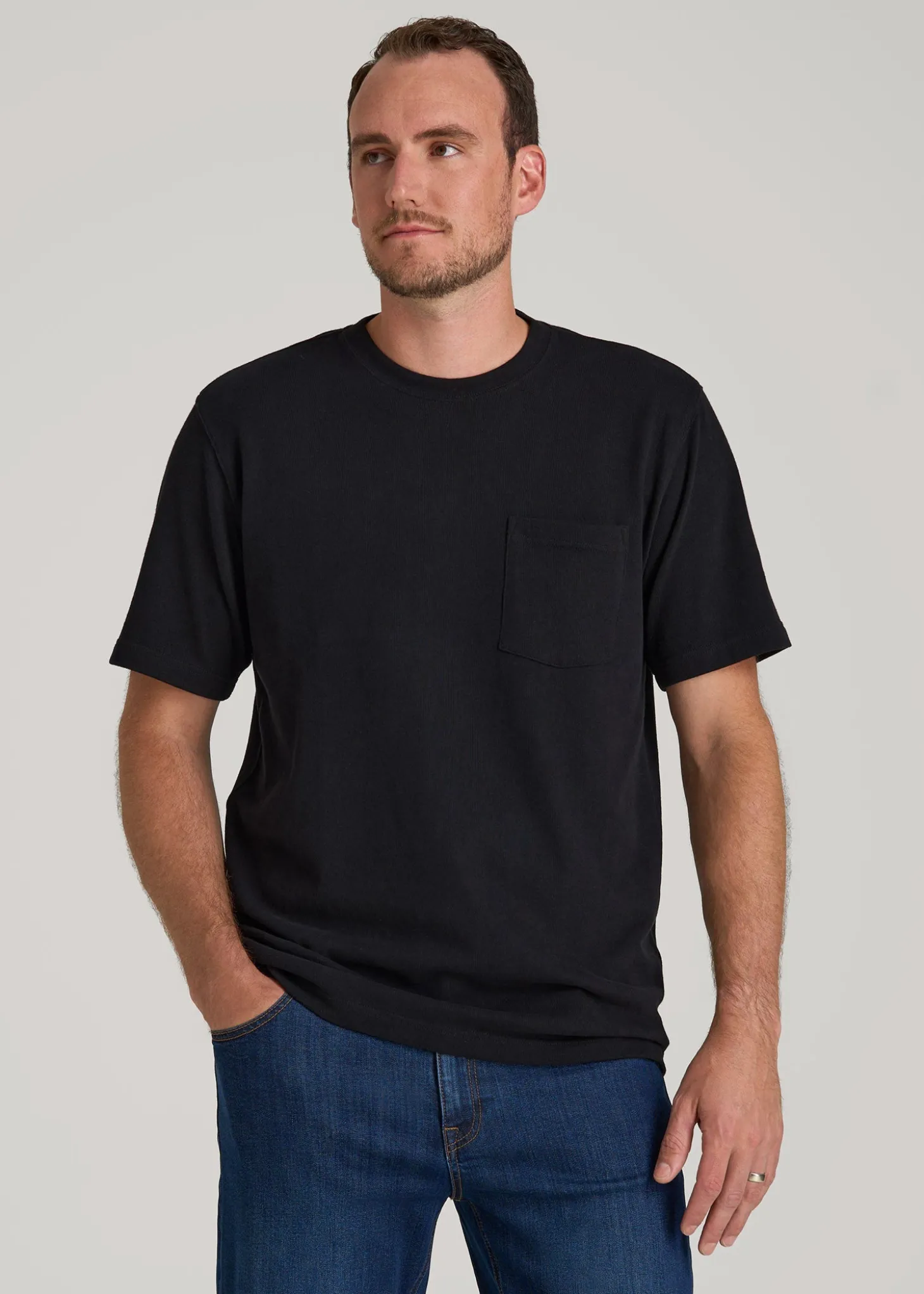 LJ&S Workwear Pocket T-Shirt for Tall Men