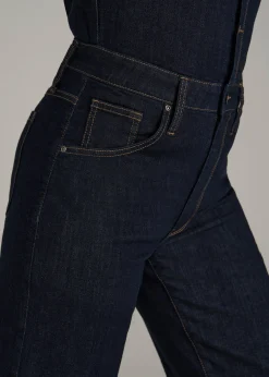 Long Sleeve Denim Jumpsuit for Tall Women