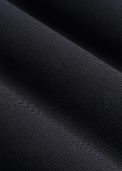 Long Sleeve Ribbed Square Neck Top for Tall Women