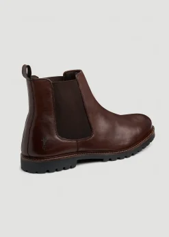 Lug Sole Chelsea Boots for Tall Men