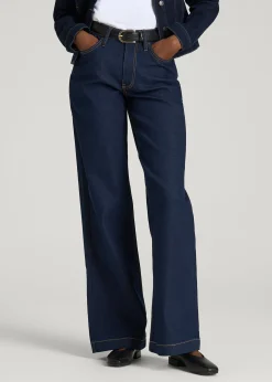 Luna High-Rise Wide-Leg Jeans for Tall Women