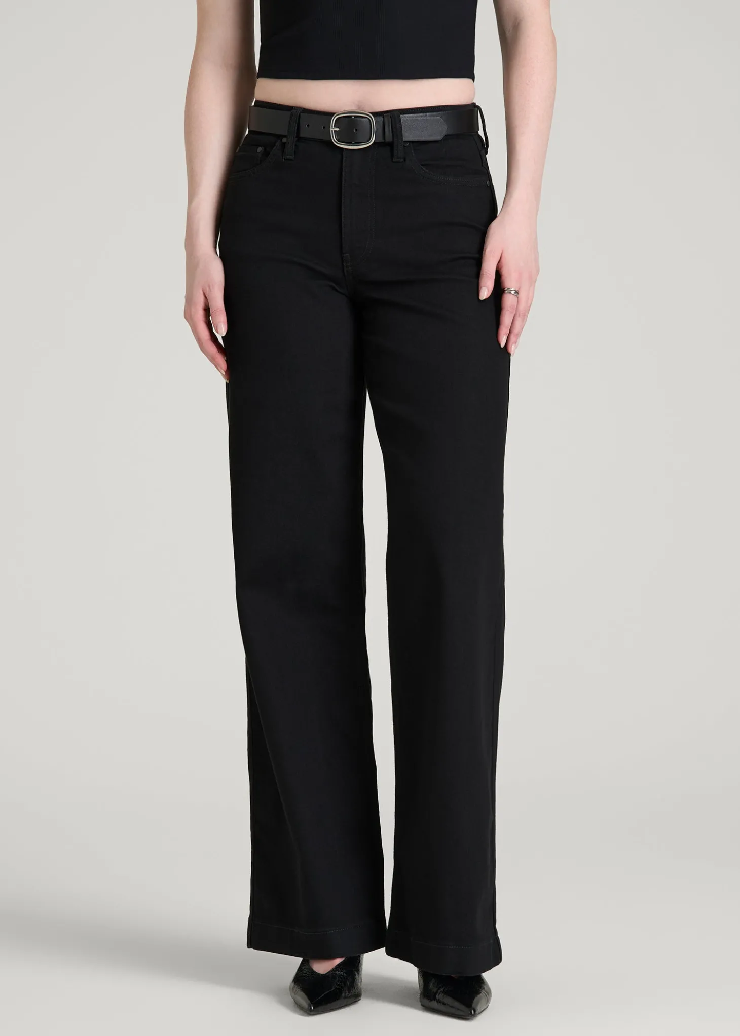 Luna High-Rise Wide-Leg Jeans for Tall Women