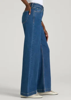 Luna High-Rise Wide-Leg Jeans for Tall Women