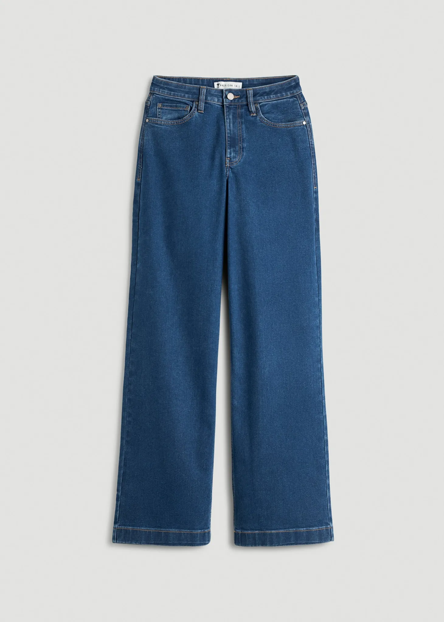 Luna High-Rise Wide-Leg Jeans for Tall Women