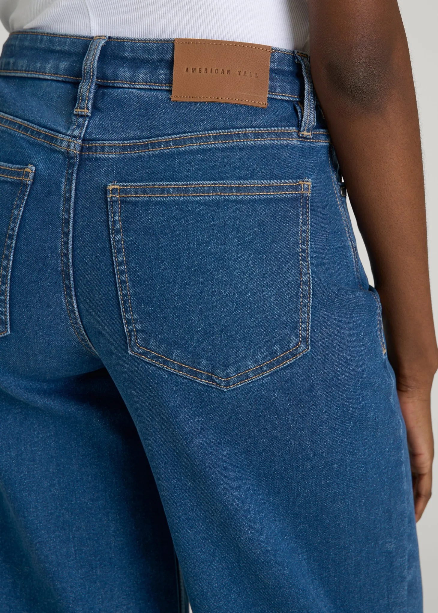 Luna High-Rise Wide-Leg Jeans for Tall Women