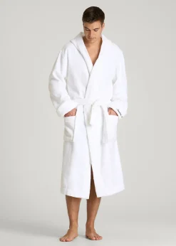Luxe Zero Twist Cotton Hotel Robe for Tall Men