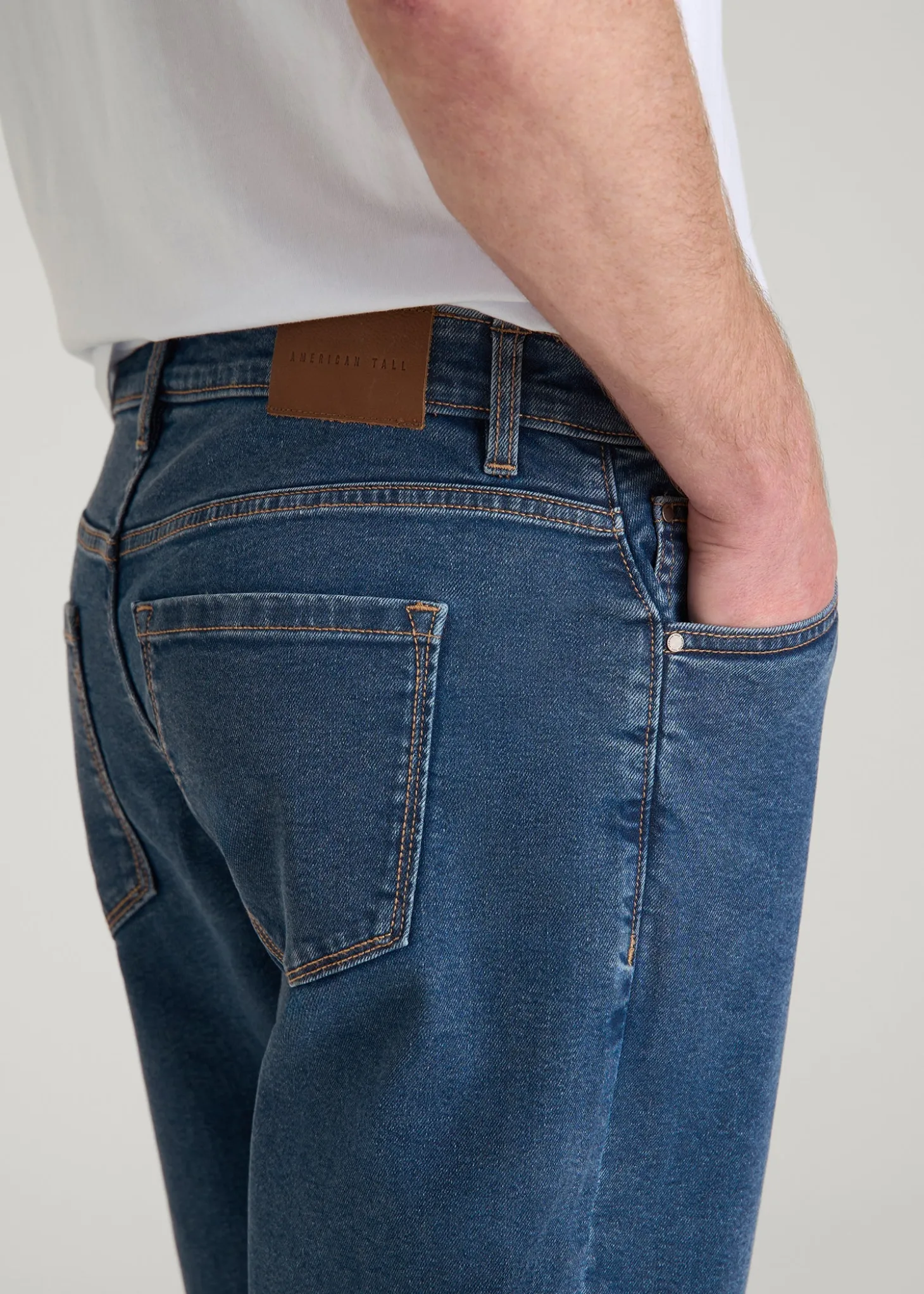 Mason Relaxed Fit Jeans for Tall Men