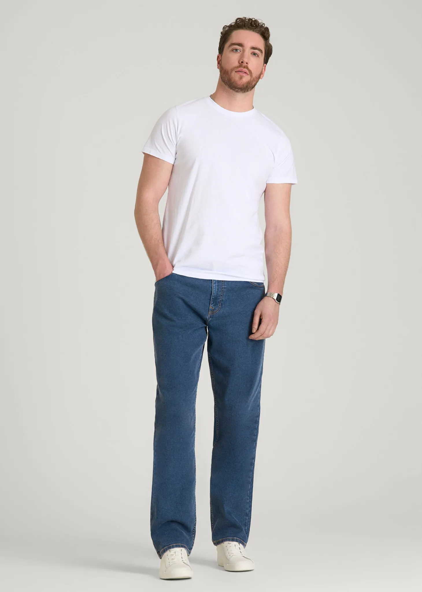 Mason Relaxed Fit Jeans for Tall Men