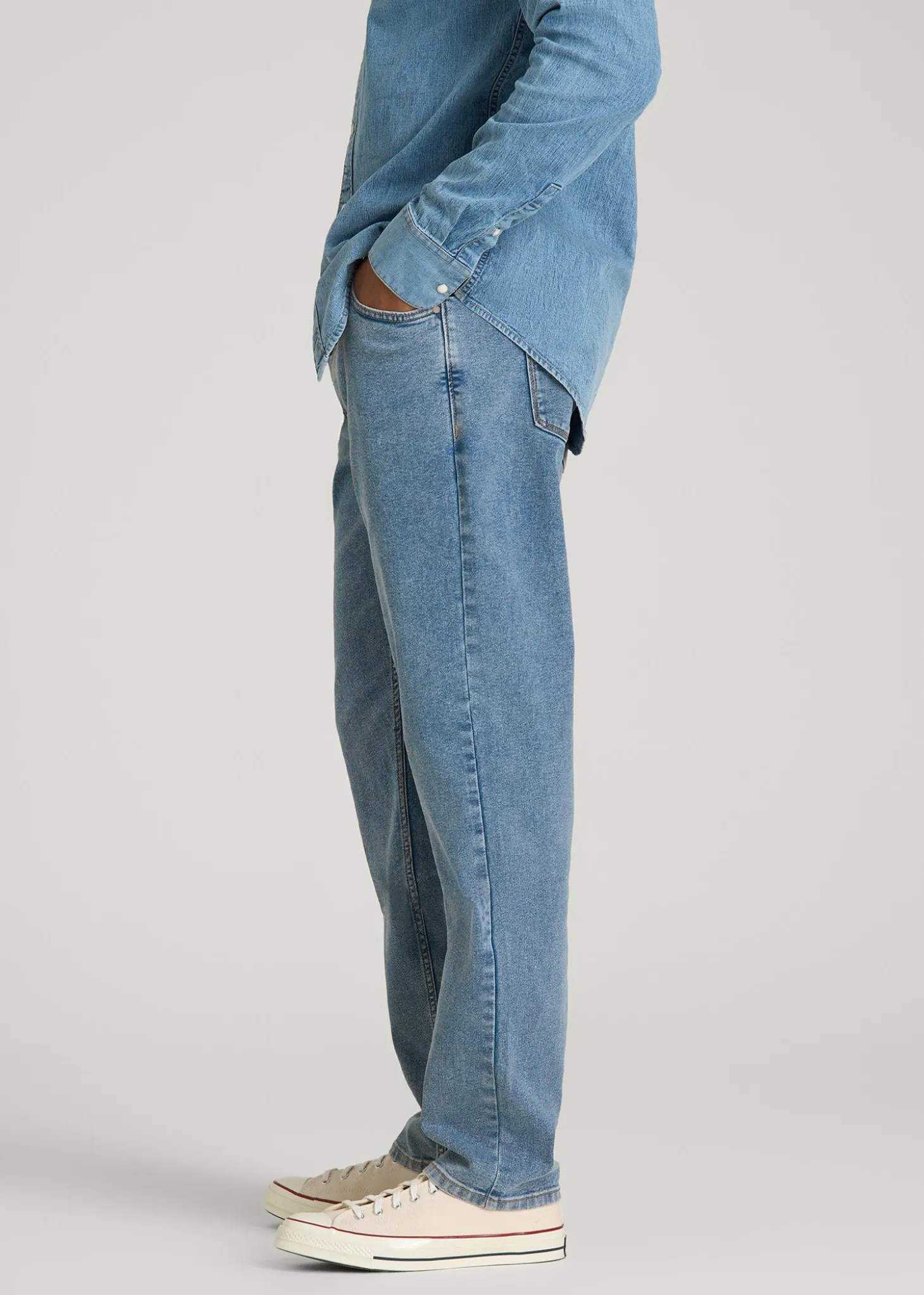 Mason Relaxed Fit Jeans for Tall Men