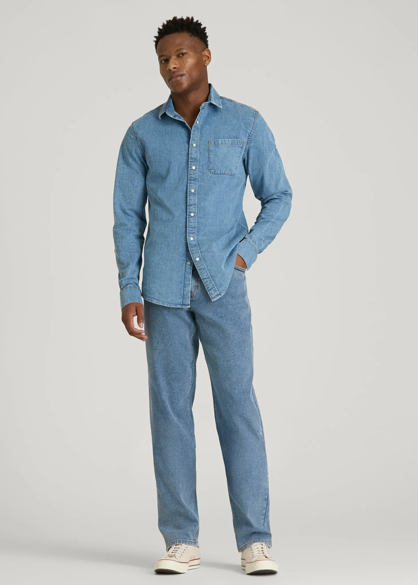 Mason Relaxed Fit Jeans for Tall Men