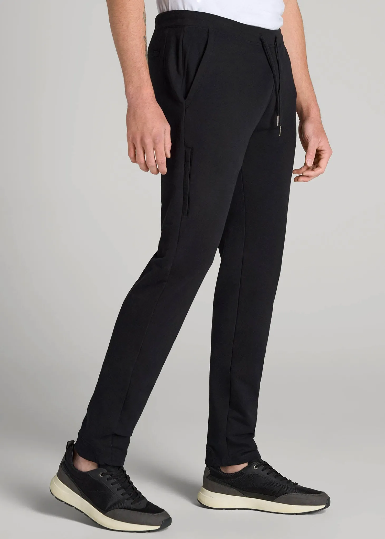 Microsanded French Terry Sweatpants for Tall Men