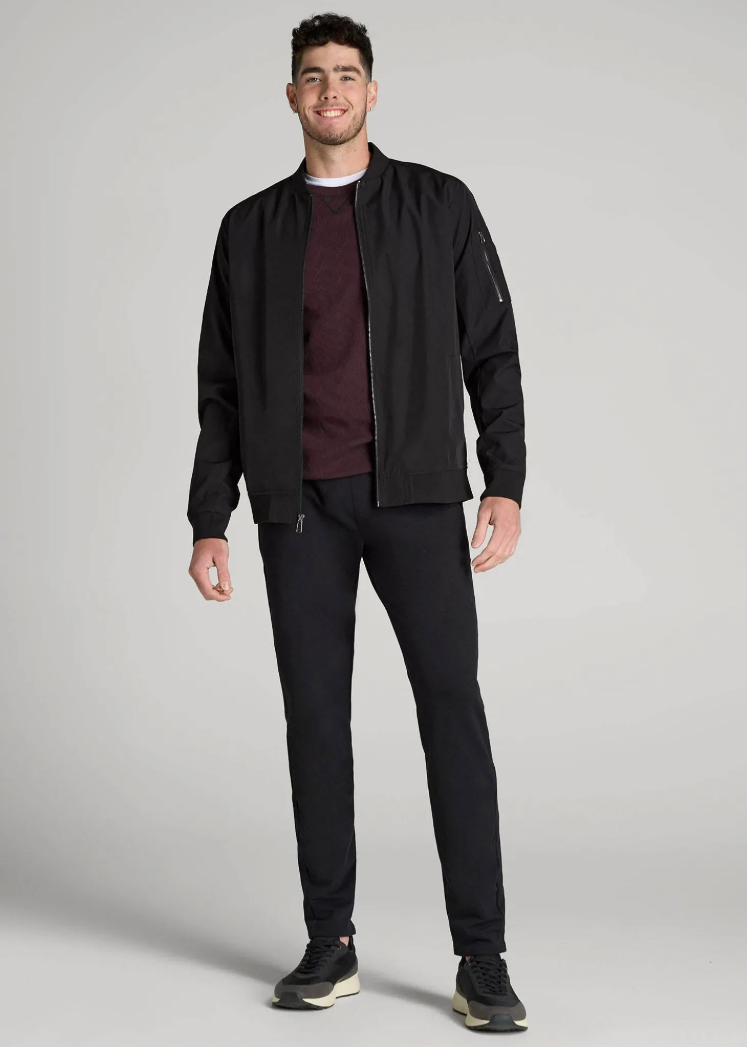 Microsanded French Terry Sweatpants for Tall Men