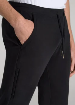 Microsanded French Terry Sweatpants for Tall Men