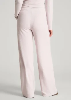 Mid Rise Waffle Wide Leg Pant for Tall Women