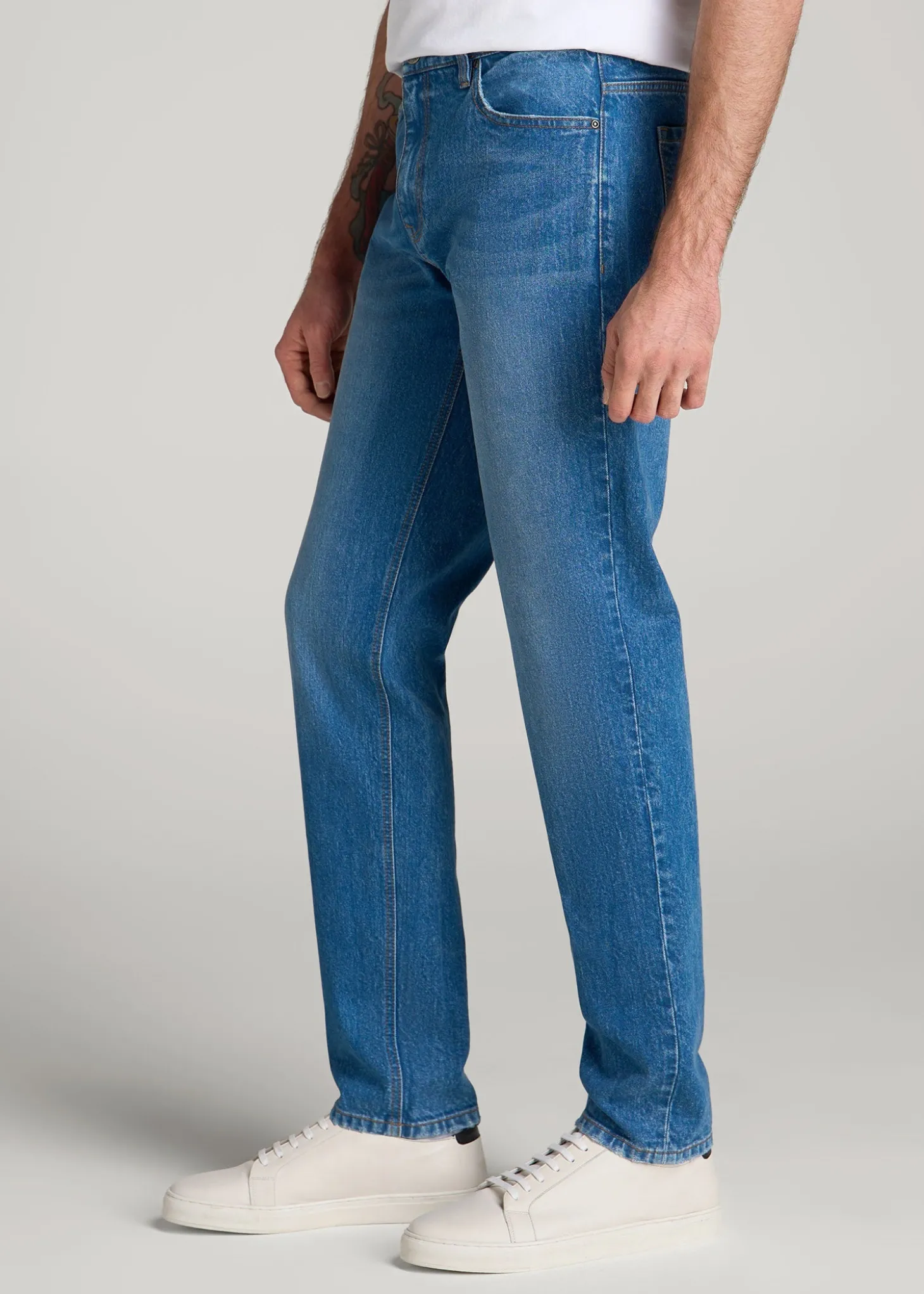 Milo RELAXED TAPERED FIT Jeans for Tall Men