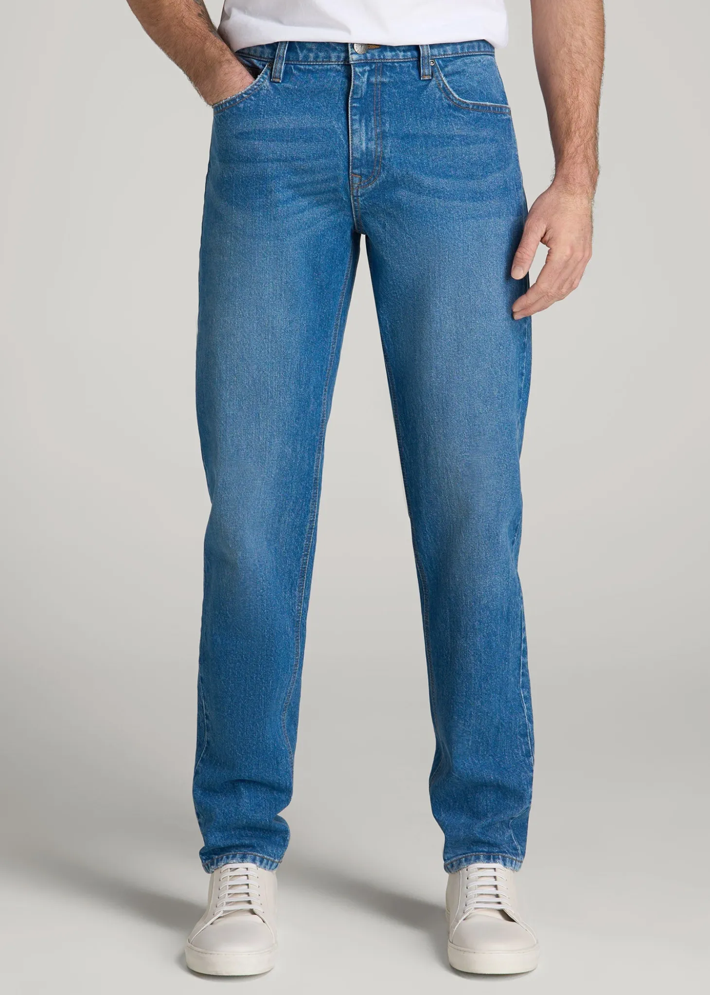 Milo RELAXED TAPERED FIT Jeans for Tall Men