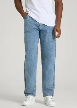 MILO Relaxed Tapered Fit Jeans for Tall Men