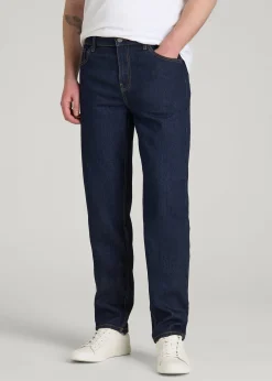 MILO Relaxed Tapered Fit Jeans for Tall Men