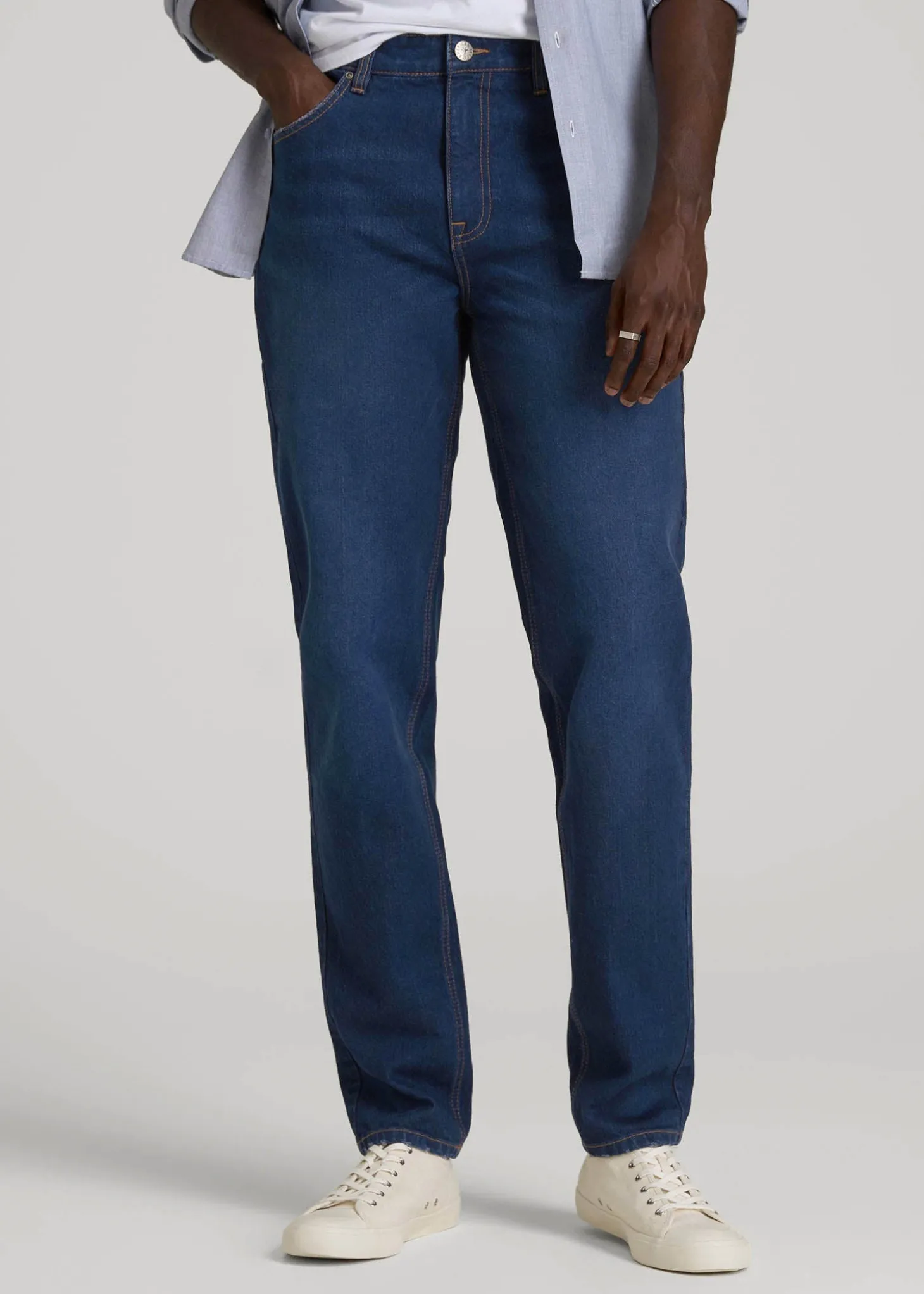 Milo RELAXED TAPERED FIT Jeans for Tall Men