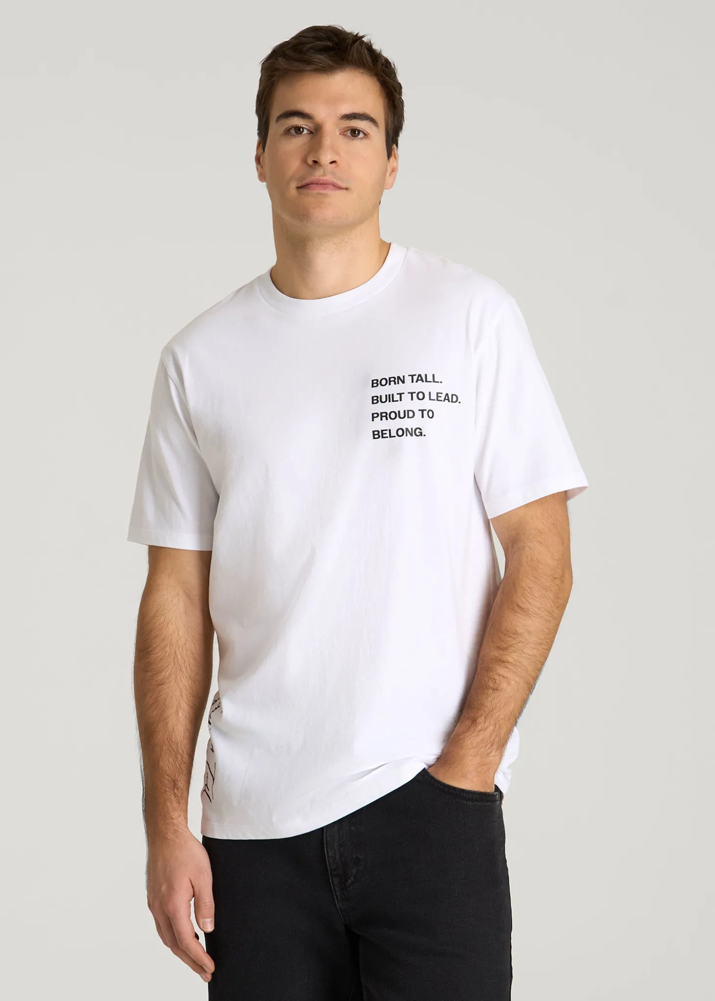 Mission Graphic Tee for Tall Men