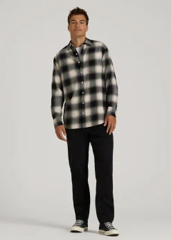 Nelson Flannel Shirt for Tall Men