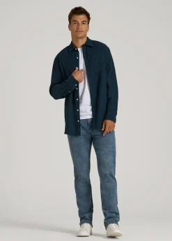 Nelson Flannel Shirt for Tall Men