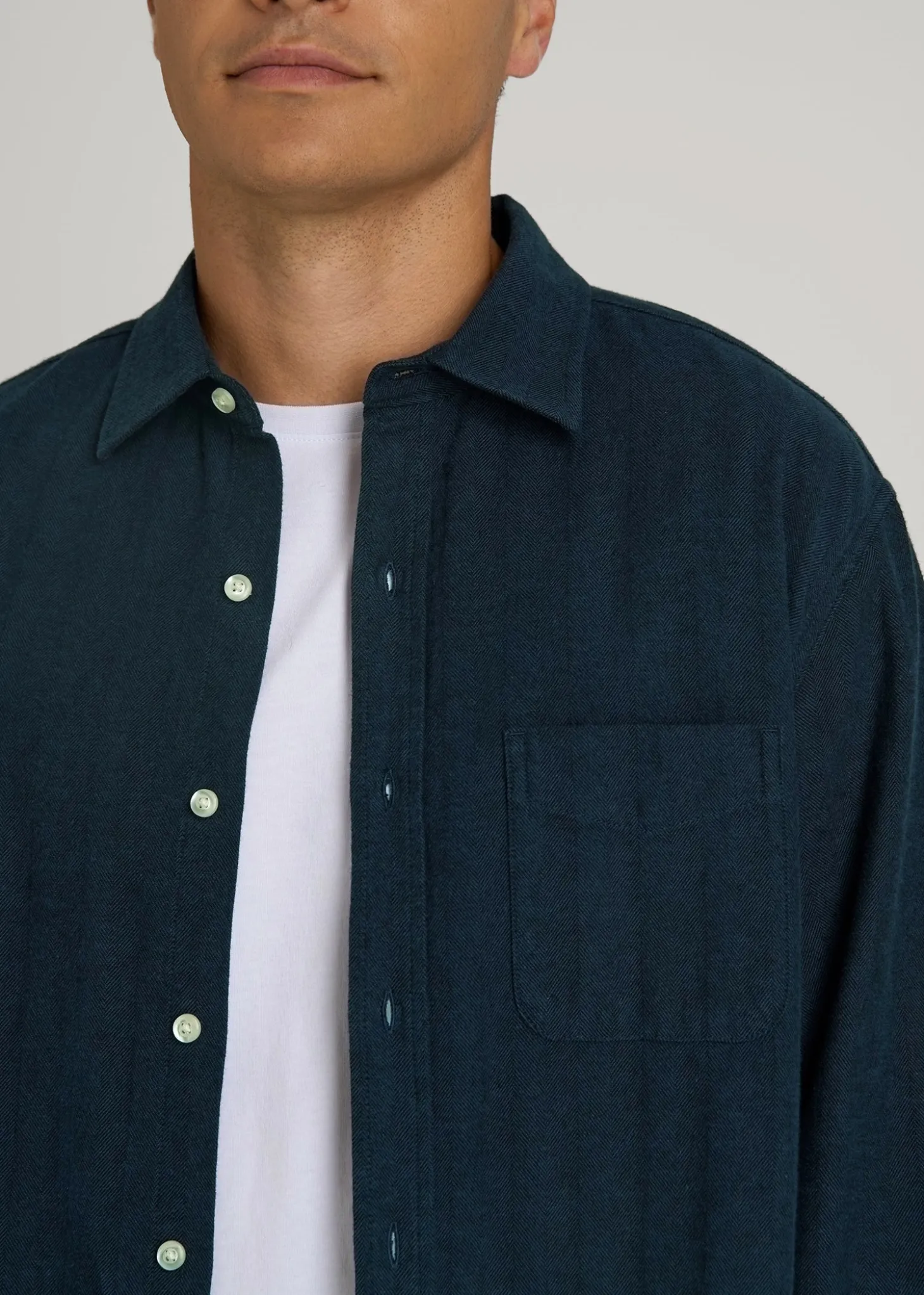 Nelson Flannel Shirt for Tall Men