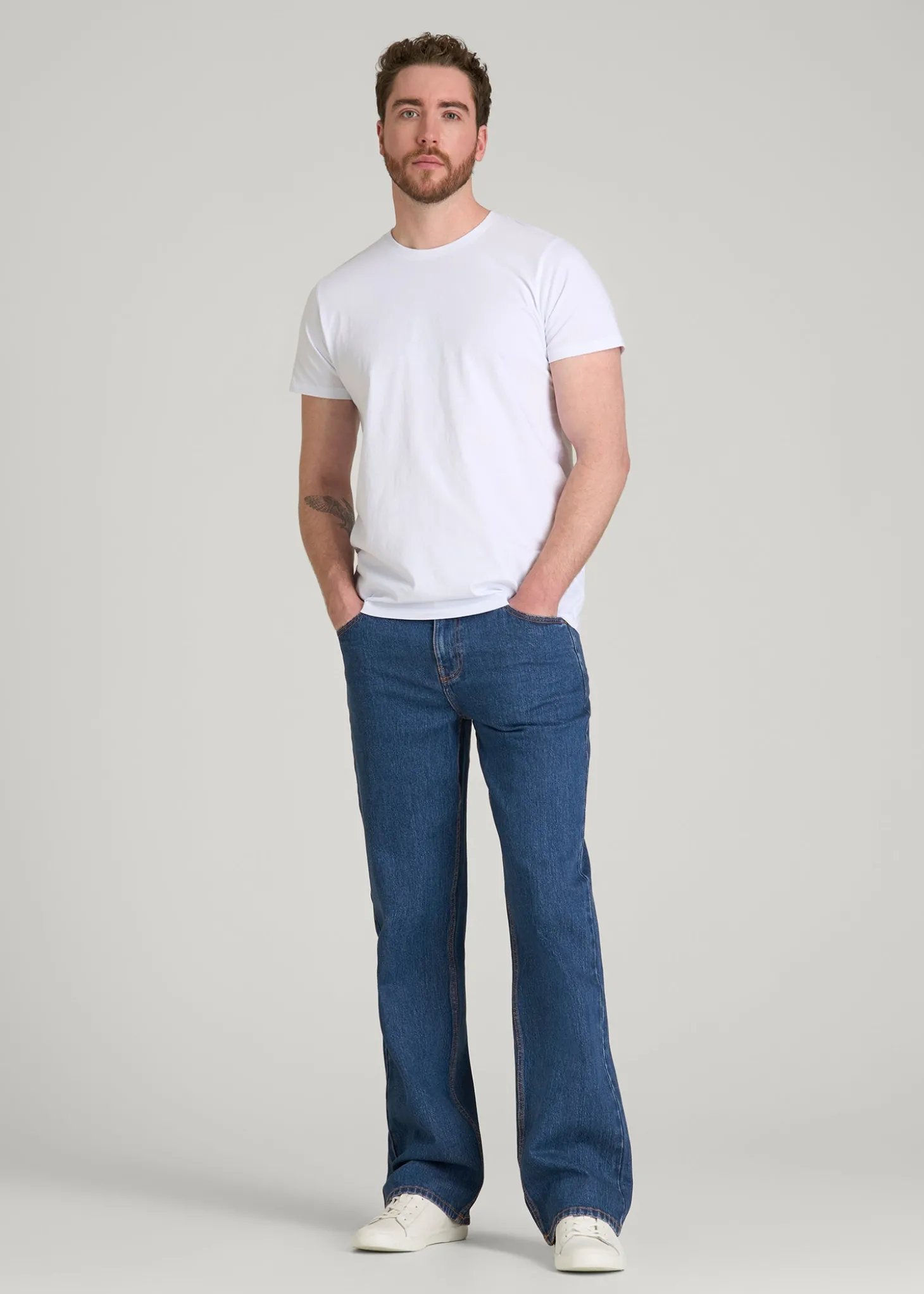 Noah Bootcut Jeans for Tall Men