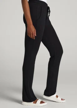 Open-Bottom Cozy PJ Lounge Pants for Tall Women