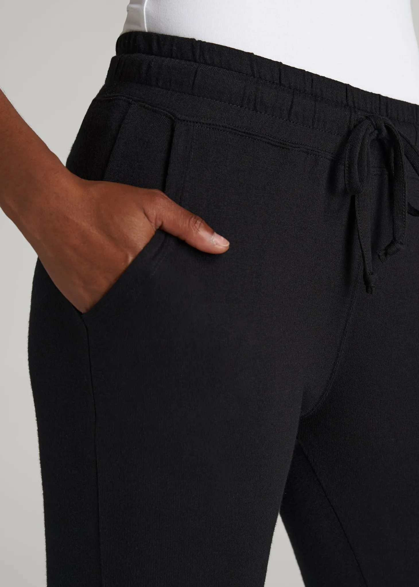 Open-Bottom Cozy PJ Lounge Pants for Tall Women