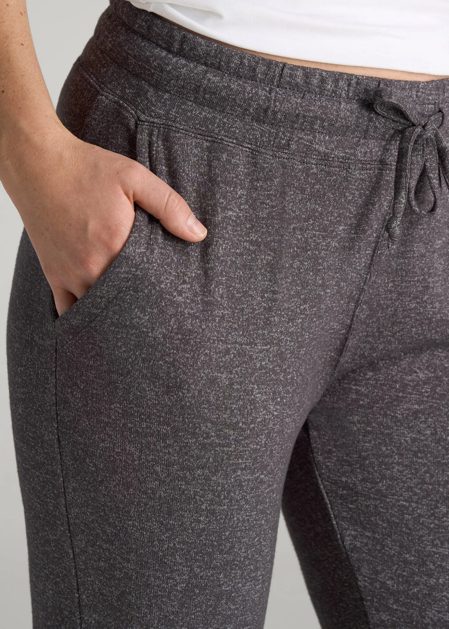 Open-Bottom Cozy PJ Lounge Pants for Tall Women