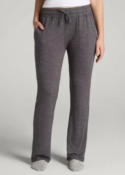 Open-Bottom Cozy PJ Lounge Pants for Tall Women