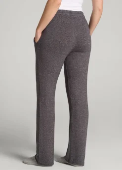 Open-Bottom Cozy PJ Lounge Pants for Tall Women