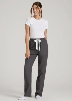 Open-Bottom Flannel Pajama Pants for Tall Women