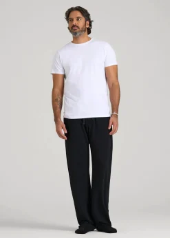 Open-Bottom Pajama Pants for Tall Men