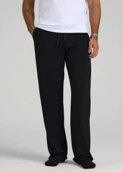 Open-Bottom Pajama Pants for Tall Men