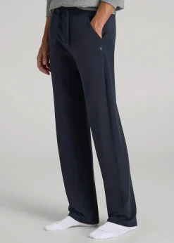 Open-Bottom Pajama Pants for Tall Men