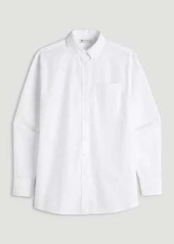Oversized Poplin Button for Tall Women Shirt