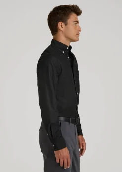 Oxford Cloth Button Down Shirt for Tall Men