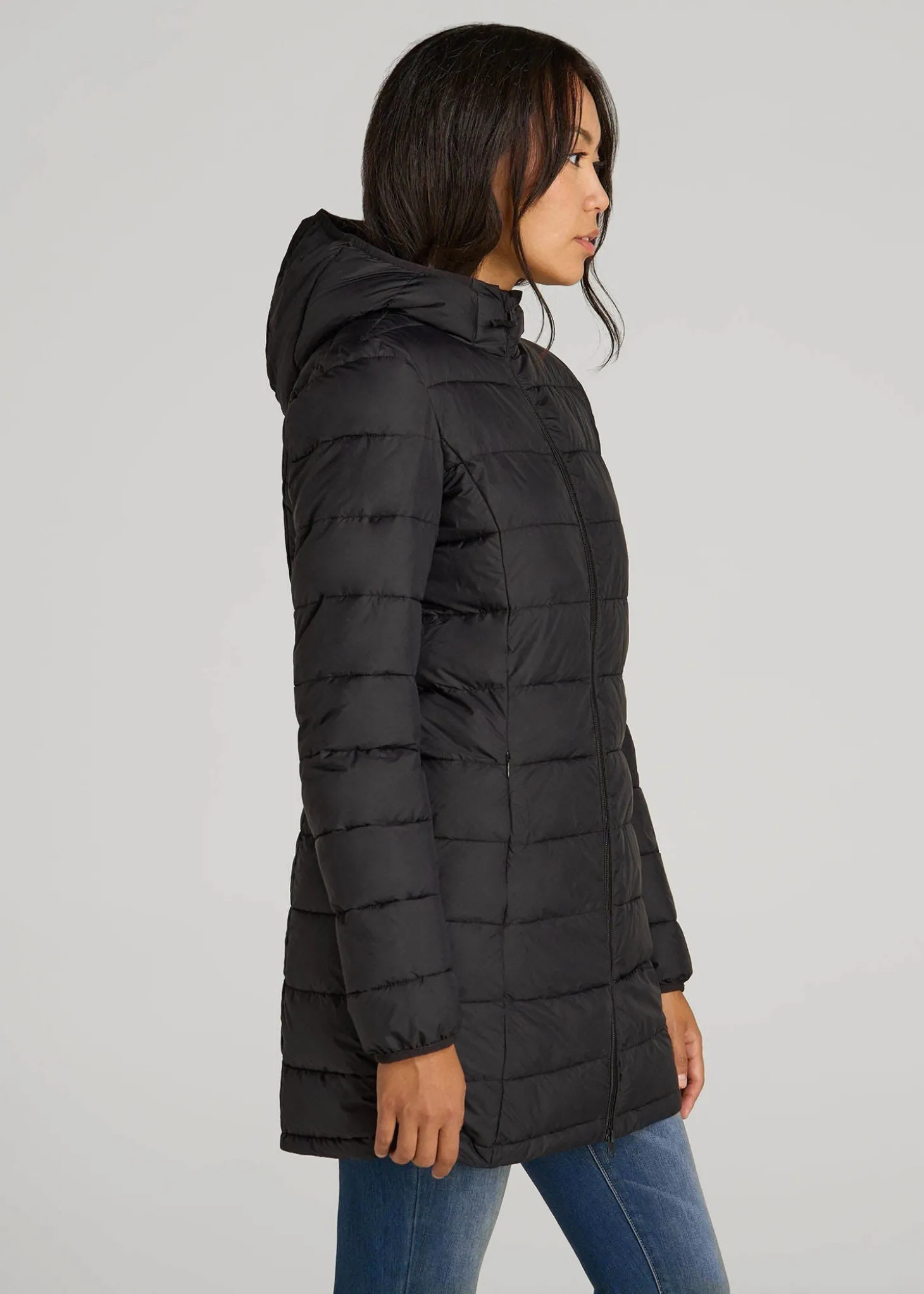 Packable Puffer Jacket for Tall Women