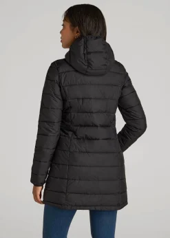Packable Puffer Jacket for Tall Women