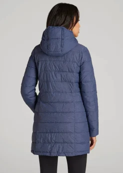 Packable Puffer Jacket for Tall Women