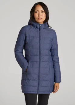 Packable Puffer Jacket for Tall Women