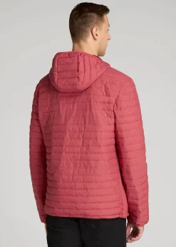 Packable Puffer Jacket for Tall Men