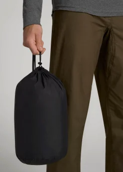 Packable Puffer Jacket for Tall Men