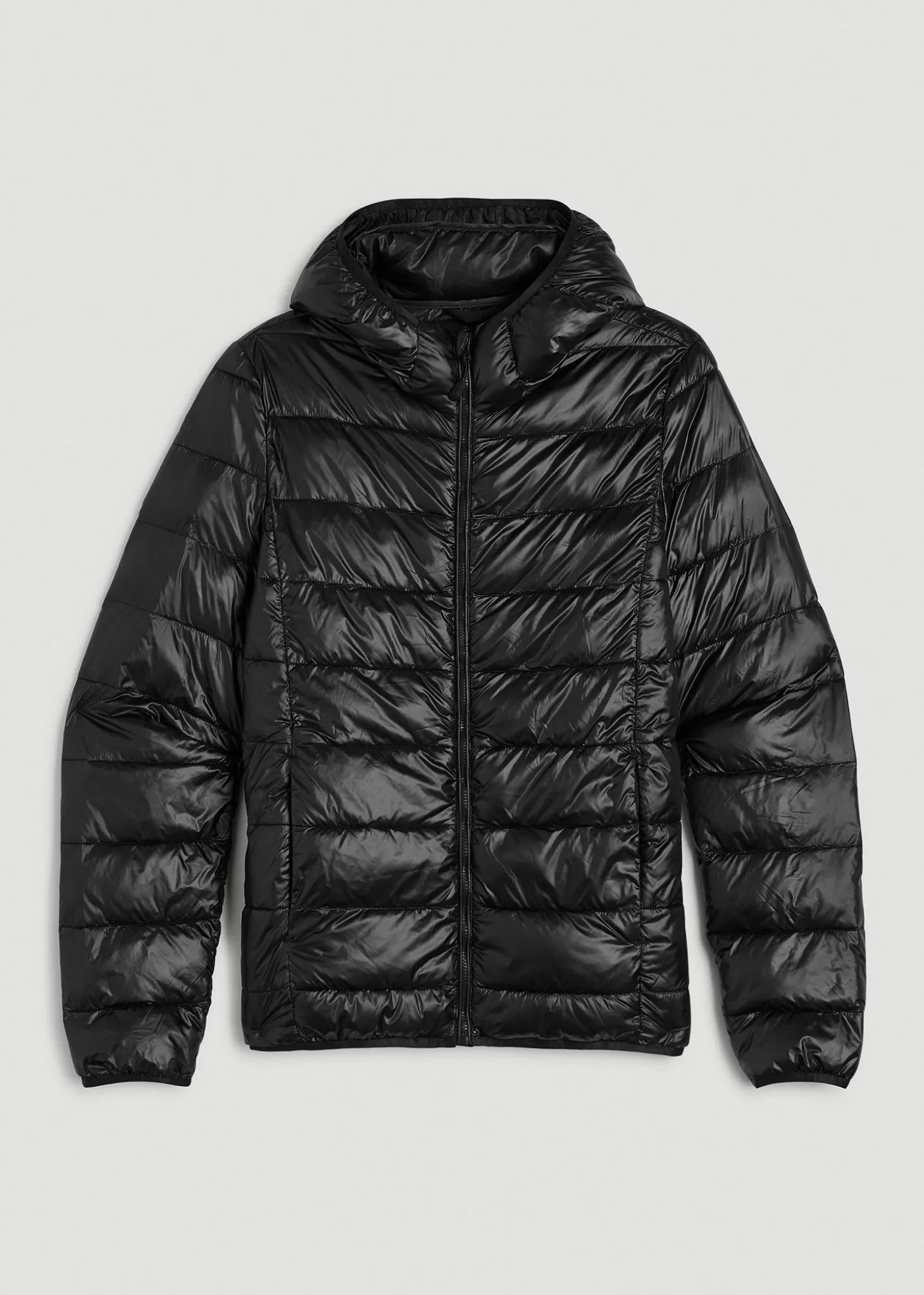 Packable Short Puffer Jacket for Tall Women