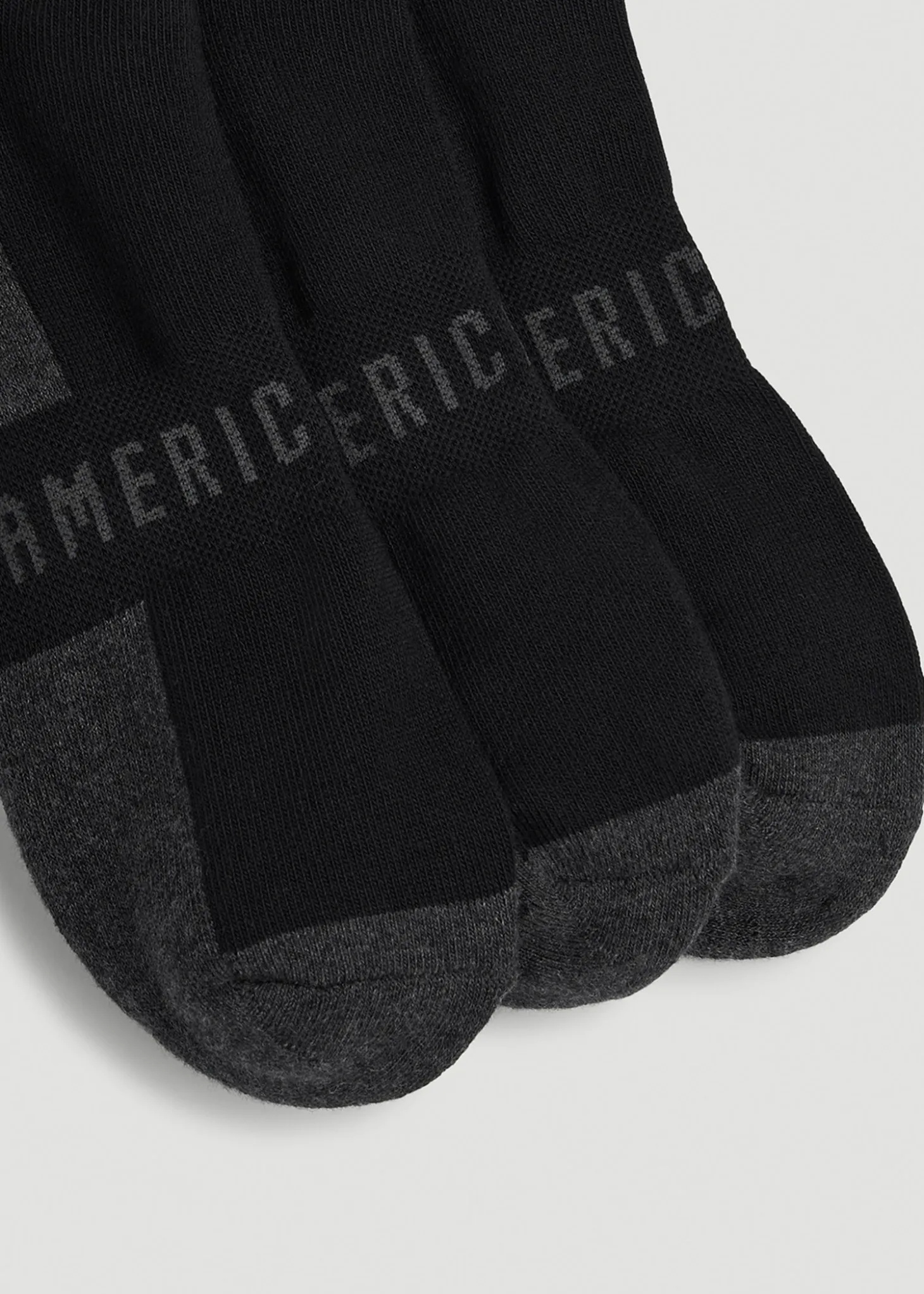 3-Pack Ankle Socks for Tall Men