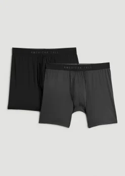 2-Pack A.T. Performance Boxer Briefs for Tall Men